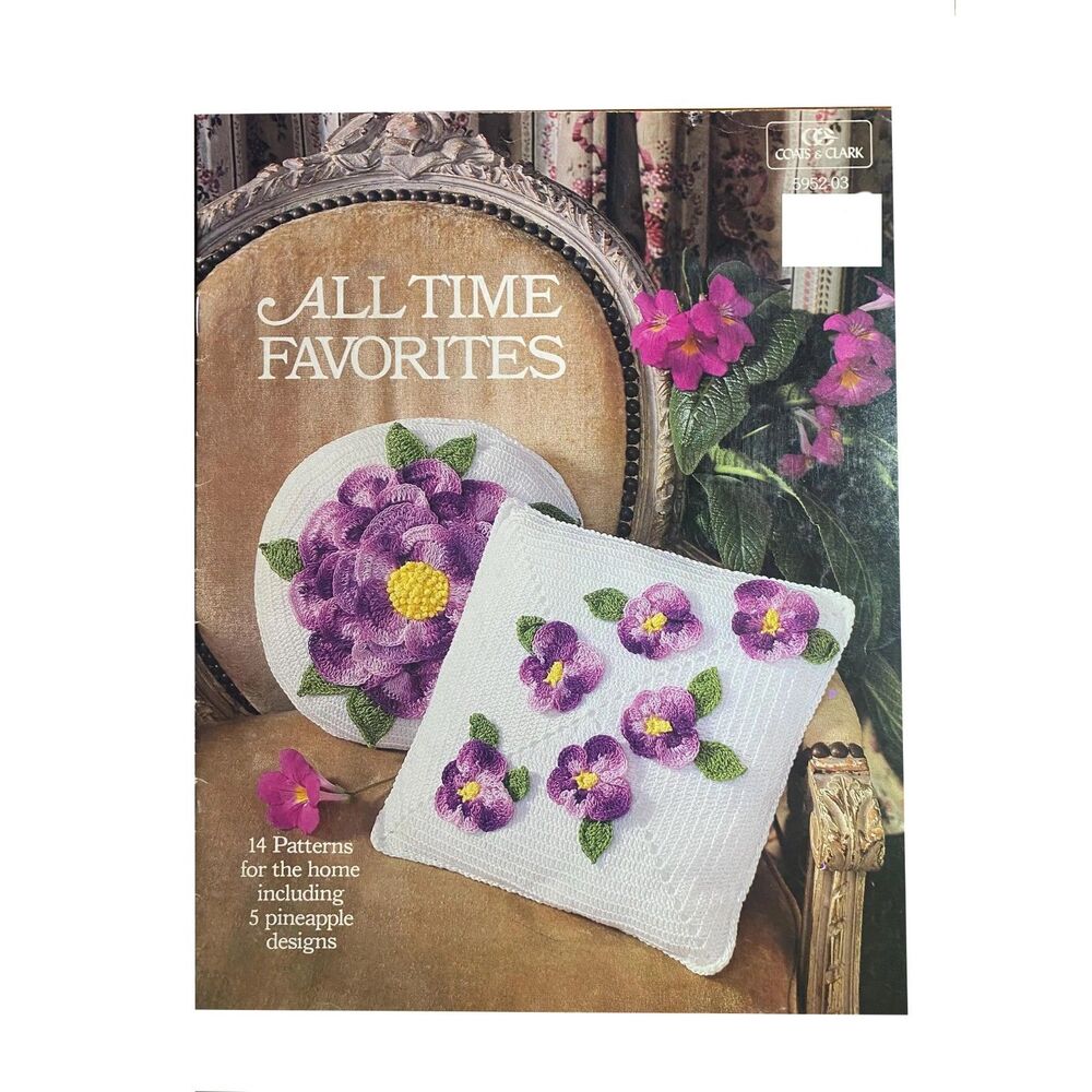 All Time Favorites STITCHING Projects Craft Book # 5952-03